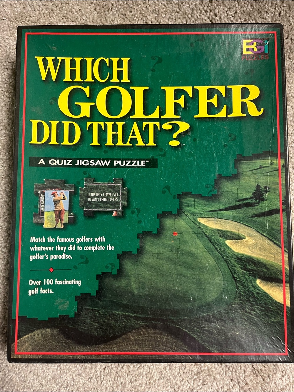 Which Golfer Did That? Quiz Jigsaw Puzzle